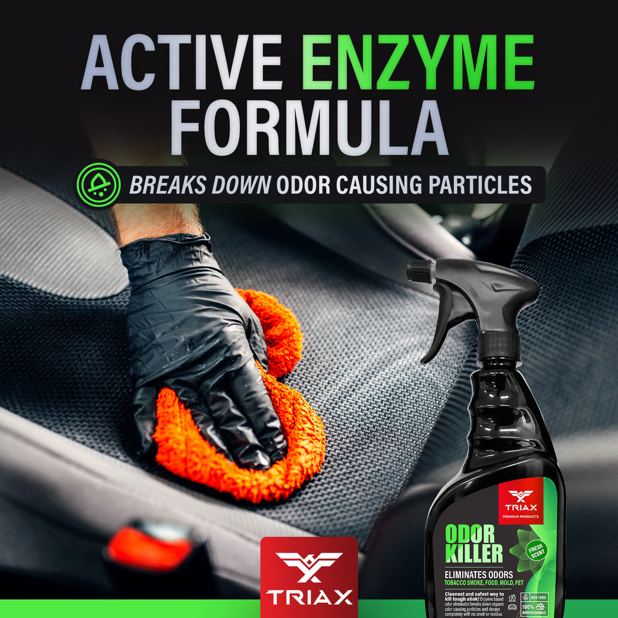 TRIAX Odor Killer - Solutie pentru Eliminarea Mirosurilor