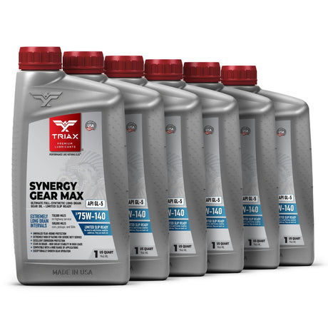 TRIAX Synergy Gear Max 75W-140 GL-5 LS (Full Synthetic)