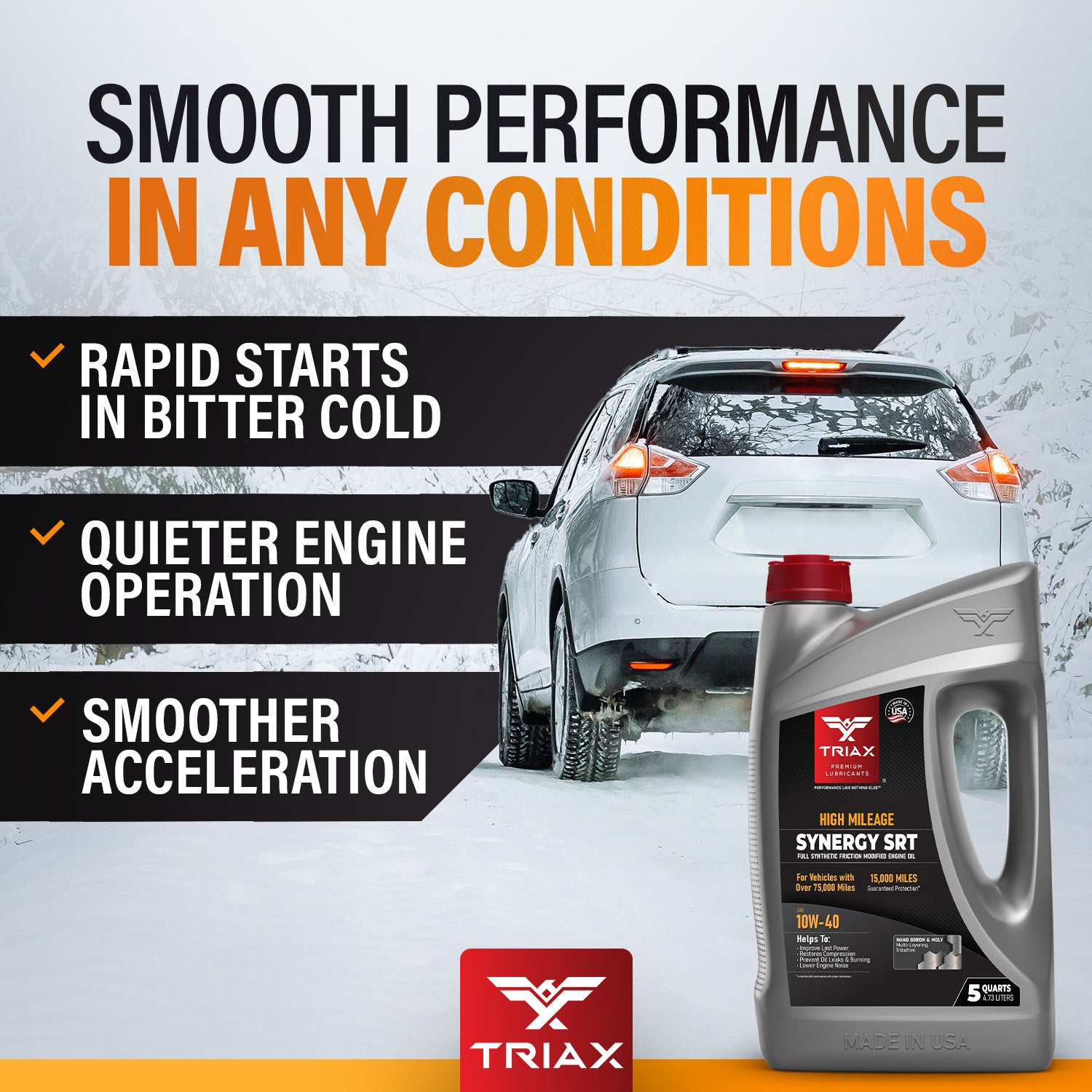 TRIAX SYNERGY SRT 0W 20 Full Synthetic – uleidemotor.com