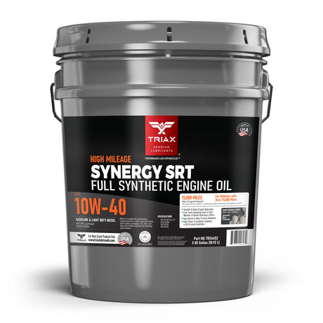 TRIAX Synergy SRT 10W-40 Full Synthetic High Mileage