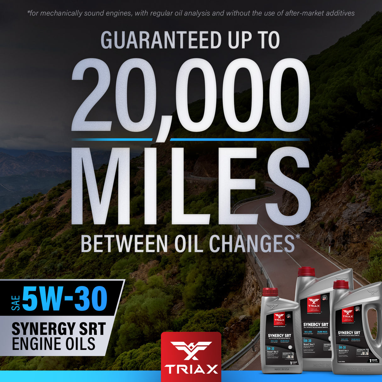 TRIAX Synergy SRT 5W-30 Full Synthetic DEXOS
