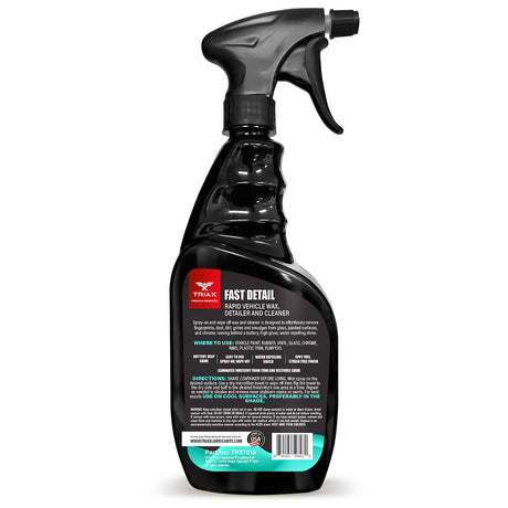 TRIAX Fast Detail - Solutie de Curatare si Intretinere Rapida pentru Vehicule.