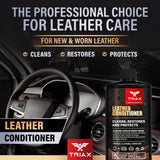 TRIAX Leather Conditioner - Solutie de Curatare, Restaure si Protectie pentru Piele