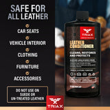 TRIAX Leather Conditioner - Solutie de Curatare, Restaure si Protectie pentru Piele