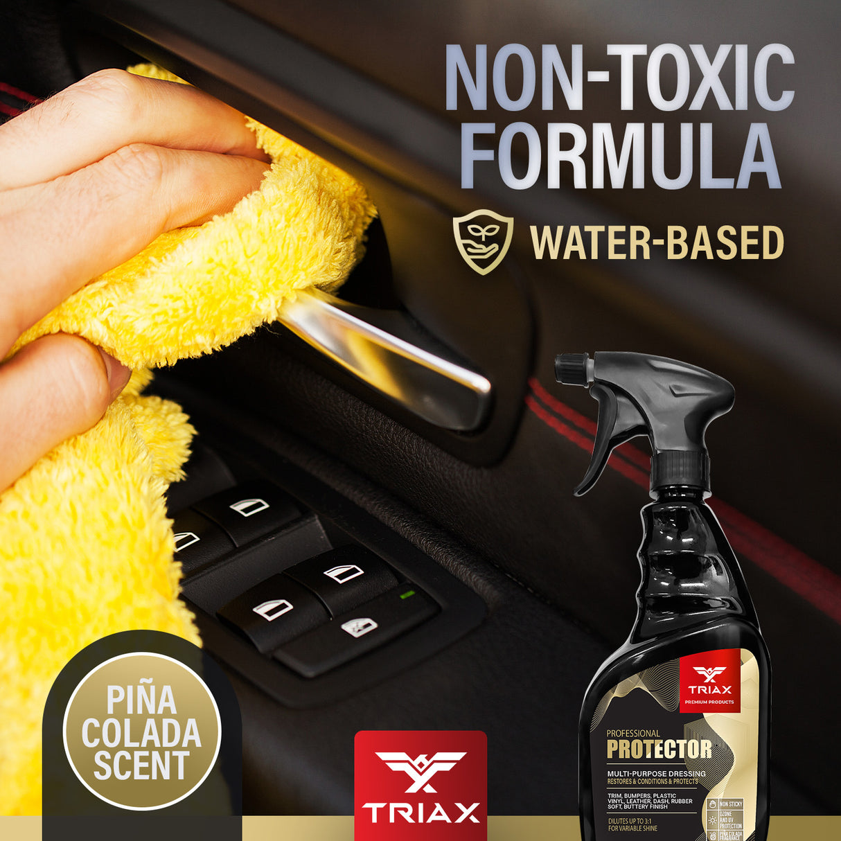 TRIAX Protector Pro - Solutie pentru Protectie si Luciu Suprafete