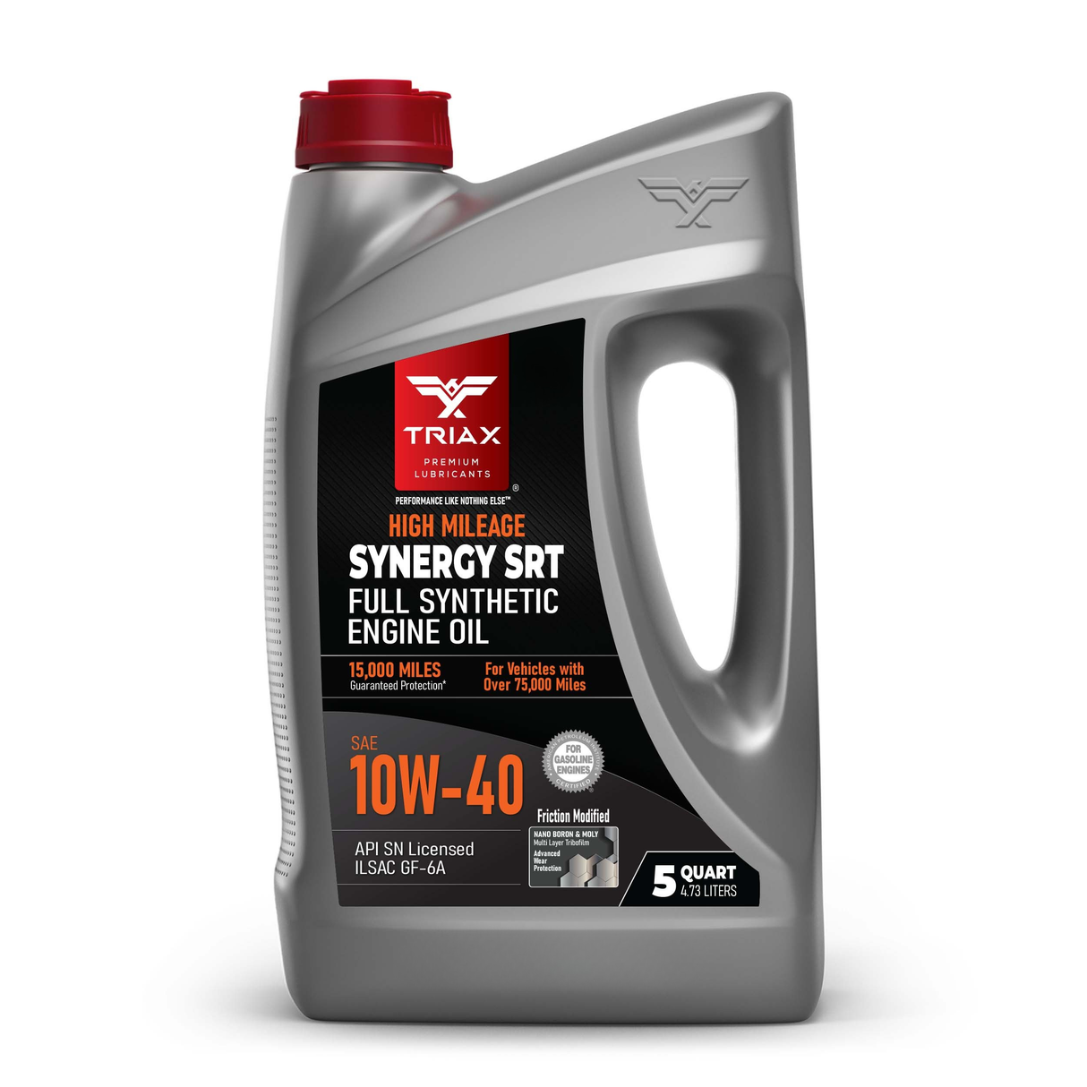 TRIAX Synergy SRT 10W-40 Full Synthetic High Mileage