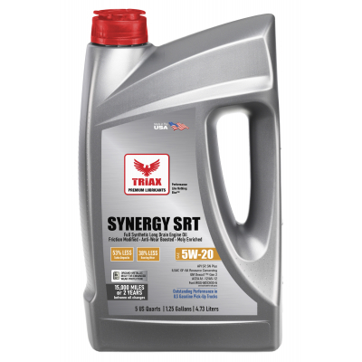 Triax Synergy SRT 5W-20 Full Synthetic PAO