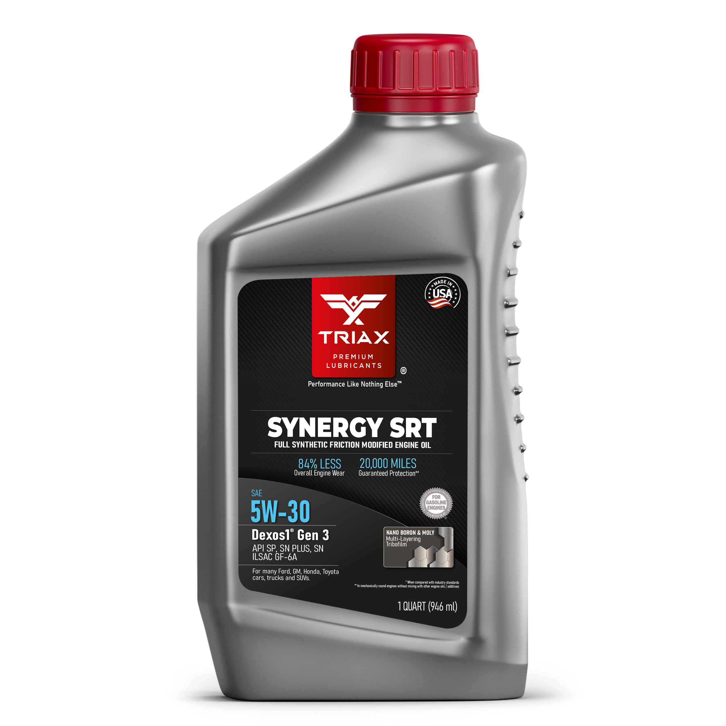 TRIAX Synergy SRT 5W-30 Full Synthetic DEXOS