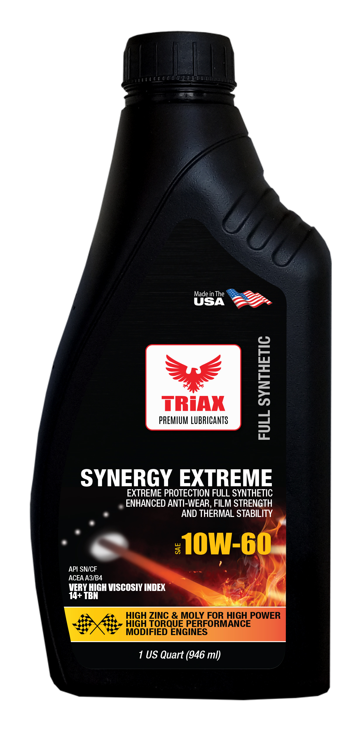 TRIAX Synergy EXTREME 10W-60 Full Synthetic