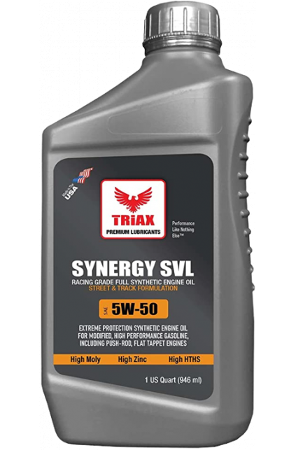TRIAX Synergy SVL 5W-50 Full Synthetic