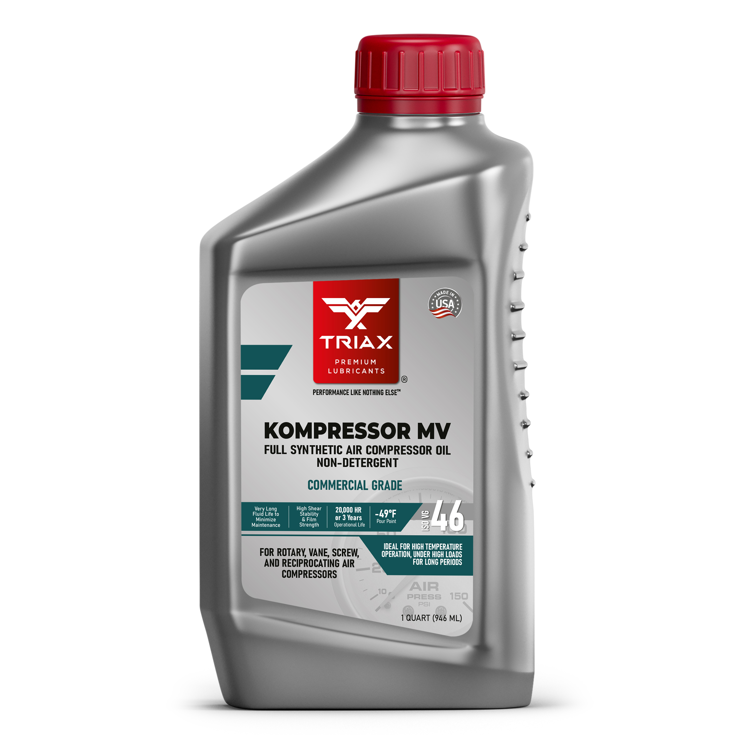 TRIAX Kompressor MV  ISO 46 Full sintetic Ulei Compresor aer