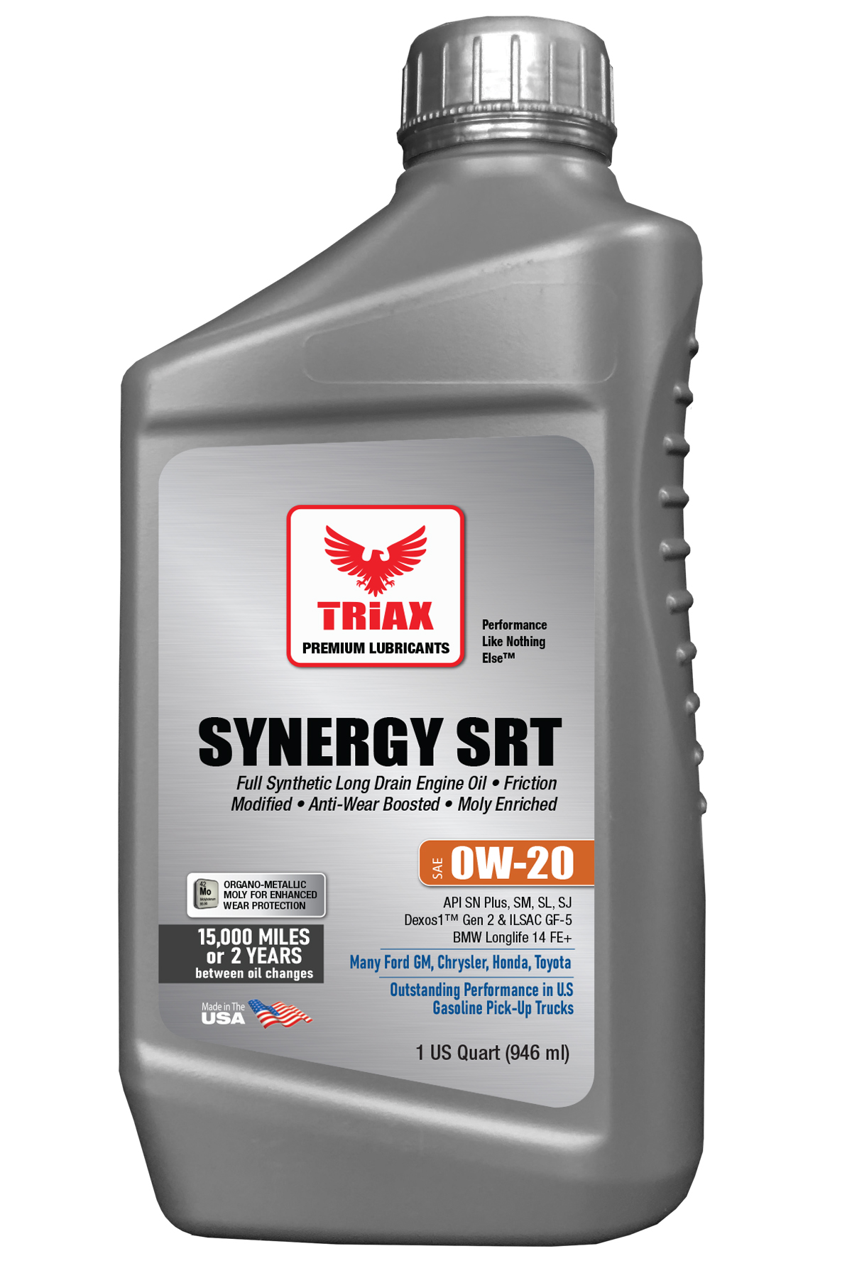 TRIAX SYNERGY SRT 0W-20 Full Synthetic
