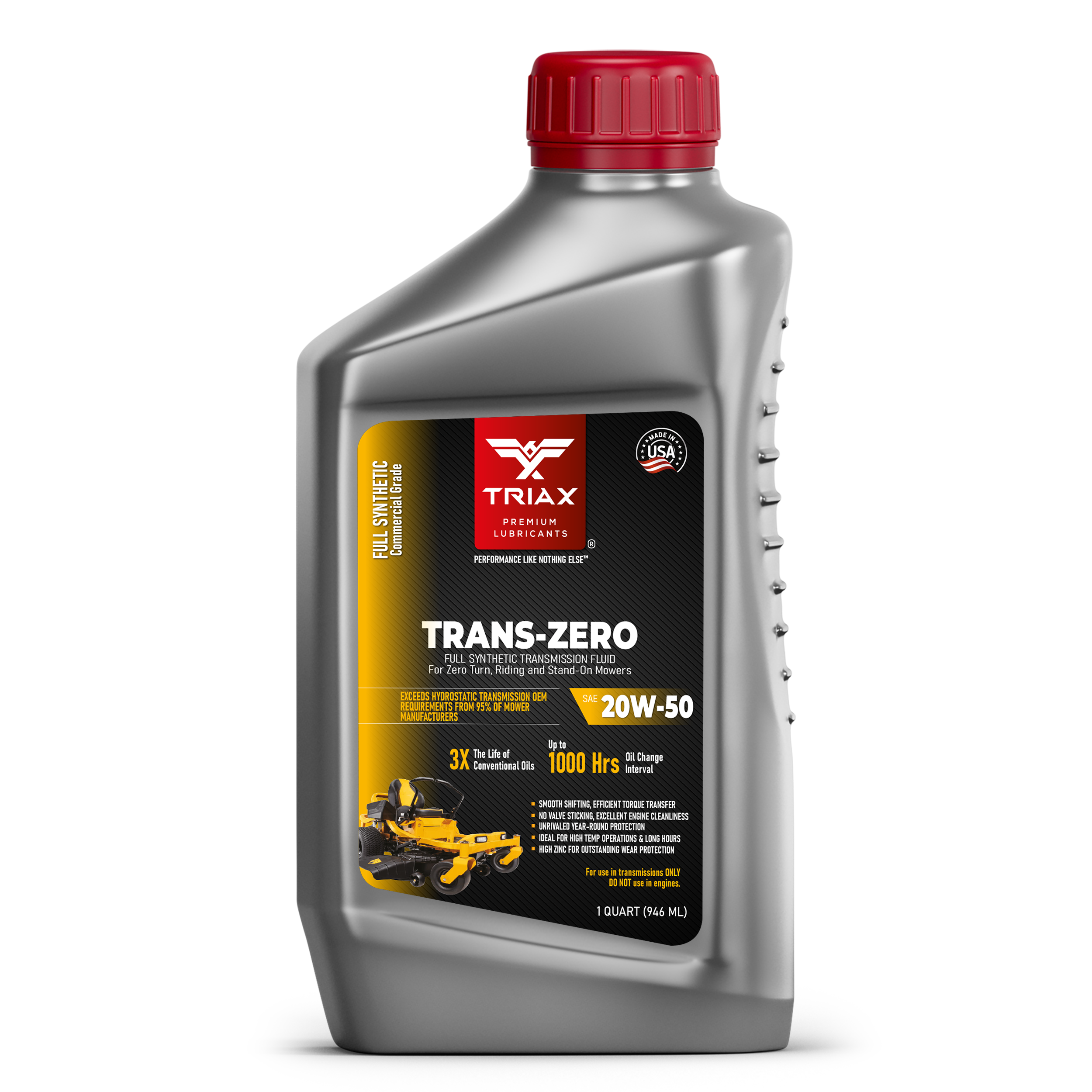 TRIAX TRANS ZERO 20W-50 - Ulei transmisii hidrostatice pentru masini tuns iarba