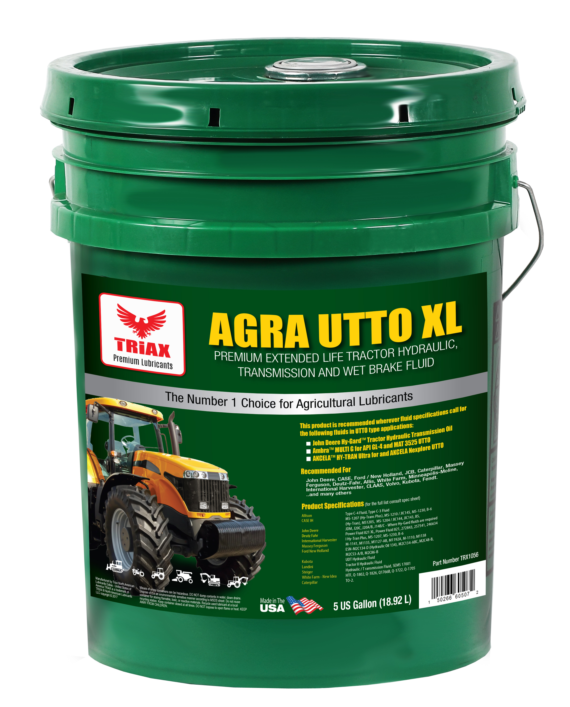 TRIAX Agra UTTO XL Ulei Hidraulic | Transmisie Semi Sintetic - Utilaje Agricole