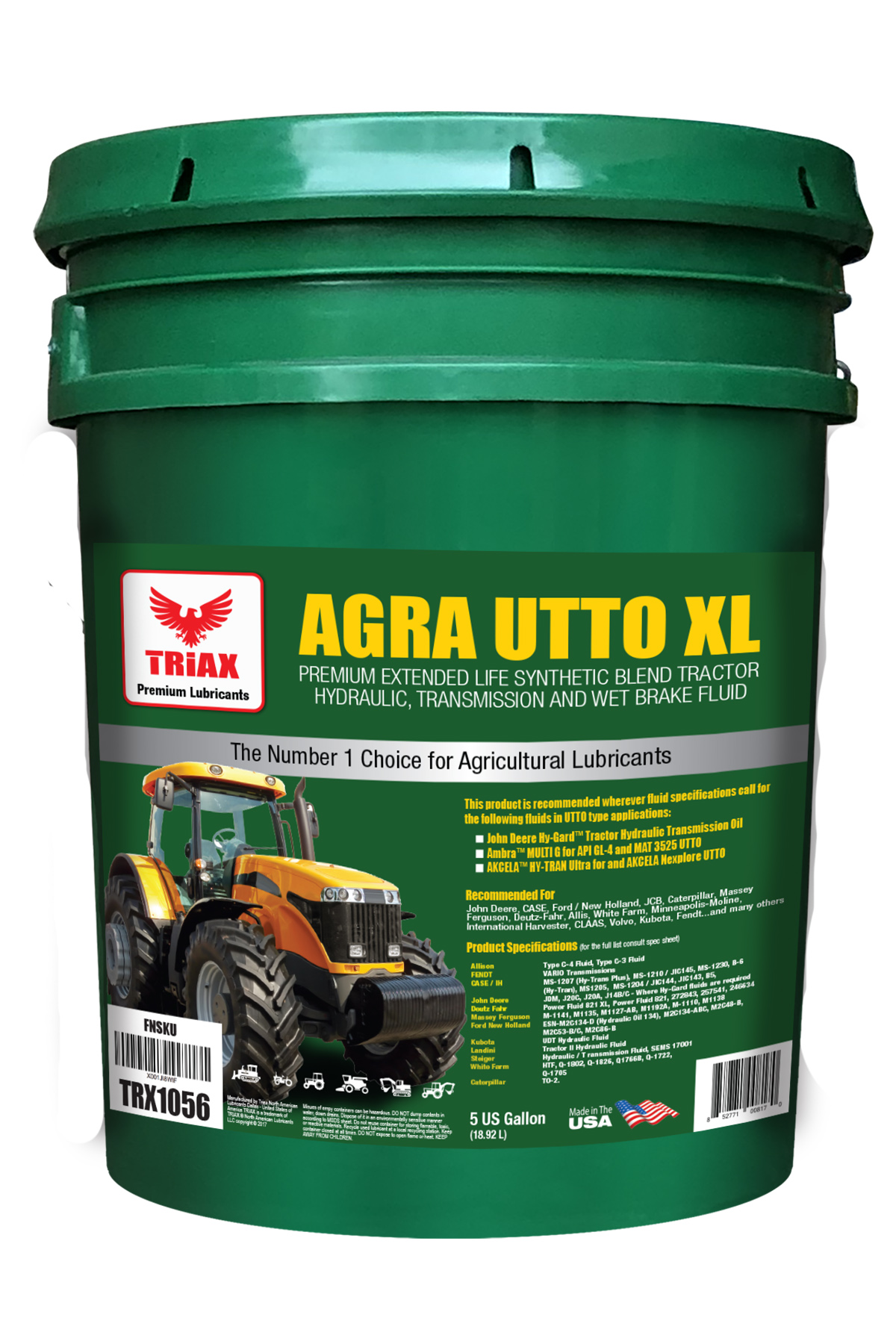 TRIAX Agra UTTO XL Ulei Hidraulic | Transmisie Semi Sintetic - Utilaje Agricole